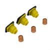 Bee Queen Rearing Kit with 100 Plastic Cell Cups - Queen Cell Cup Starter Set for Non-Grafting for Honeybee Breeding, for Durable Cage view 1