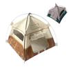1:12 Scale Miniature Camping Tent,Realistic 7.2 Inch Dollhouse Tent,Handcrafted Diorama Display,Photography Prop & Miniature Gift for Collectors (Pink) view 1