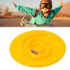 Xiuganpo Rocking Snail Seesaw Balance Board with 2 Elastic Balls, Sensory Training Rocking Board, Attractive Coordination & Balance Training Equipment, Indoor Outdoor Activity (Yellow) view 2