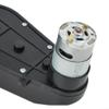 12V 550 Motor Replacement High Torque DC Gearbox 40000 RPM for Ride On Car Engine RS550 Electric Transmission with 6 Pin Shaft, Compatible view 4