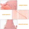 Abaodam Birthday Hat Headband Pink Princess Style Party Hair Decor for Photo Props Headwear view 2