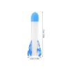 LIOOBO 10pcs Glow-in-The-Dark Foam Rockets - Glow Rocket Launcher Refill - Flashing Outdoor Duel Game Jump Launcher Toy for Boys Girls Birthday view 2