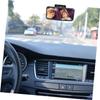 Abaodam Car Rearview Mirror 360 Rotatable Vehicle Rear Mirror with Suction Cup Universal Auto Interior for Safety in Cars view 2