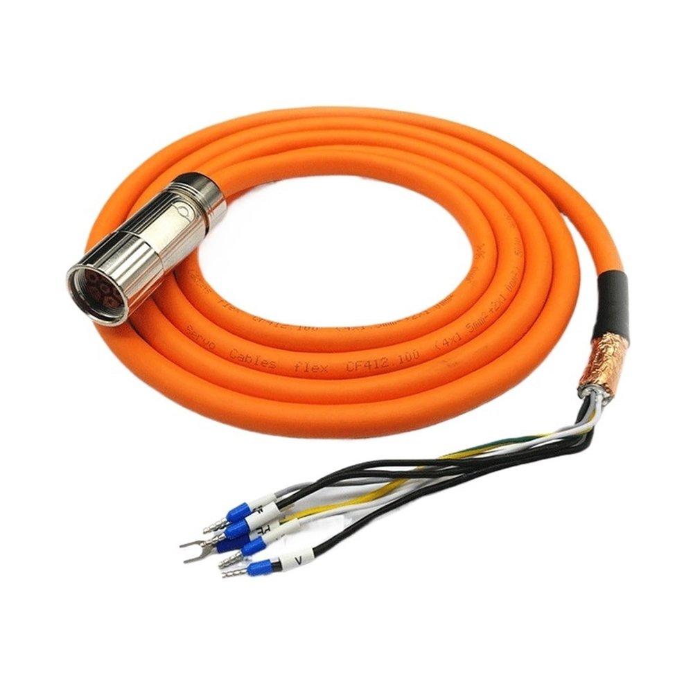 Power cable 6FX5002-5DA01-1AF0 with M23 6 cores for V90 servo motor(60M)