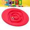 Cryfokt Indoor Outdoor Rocking Snail Seesaw Balance Board with 2 Elastic Balls, Safe and Durable Sensory Training Rocking Board, Coordination & Balance Training Equipment (Red) view 2
