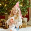 Abaodam Birthday Headband Party Hair Accessory Pink Princess Style Birthday Hat Hairband for Celebration view 4
