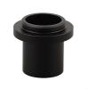 1X C-Mount Microscope Camera Adapter for 23.2mm for CCD Coupler, Compatible with Stereo and Biological Microscopes, Metal Imaging Connector view 3