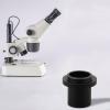 1X C-Mount Microscope Camera Adapter for 23.2mm for CCD Coupler, Compatible with Stereo and Biological Microscopes, Metal Imaging Connector view 4