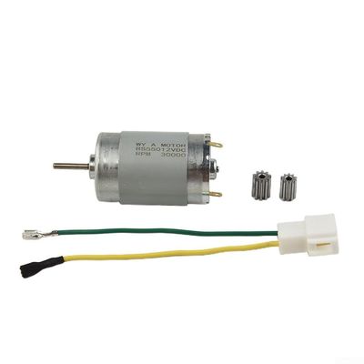 6V 12V Electric Motor Gear for Ride On Toys, High Speed 18000-30000 RPM DC Motor Replacement for Remote Control Car, for ATV, Karting,(3# 6V 18000RPM)