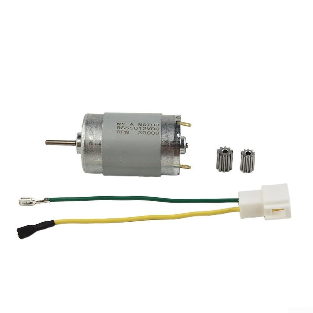 6V 12V Electric Motor Gear for Ride On Toys, High Speed 18000-30000 RPM DC Motor Replacement for Remote Control Car, for ATV, Karting,(3# 6V 18000RPM)
