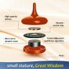 Electric Spinning Top, 6+ Hours Endless Spinning, LED Light Show, The Dreamer Spinning Top, Timer-Enabled Design, Unique Gift for Adults(Ignition Orange) (Without Base) view 3