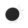 Toddmomy Acrylic Miniature Bases and Doll Display Stands for Collectible Figures, 8Cm Diameter Black Round Base, 2Mm Thick DIY Material Set of 10, Suitable for Figure Display and Model view 2