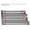 8Pcs Chassis Aluminium Alloy Link Rod, RC Link Rod Accessory, Upgrade Metal Parts for SCX10 1/10 Scale 313mm Wheelbase RC Crawler Car, Includes 115mm 125mm 130mm Length Rods with 7 (Blue Black) view 4