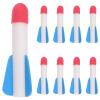 LIOOBO 12pcs Foam Rocket Refills: Foot Rockets - Backyard Launcher Flying Toy Replacement - Kids Funny Outdoor Game for Playground Easter Party view 1