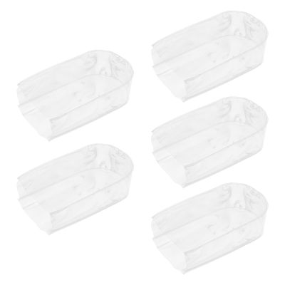 Kisangel Stuffed Animal Rainproof Protective Covers for Plush Dolls, Waterproof PVC Dustproof Sleeves, Mini Size for Outdoor Use, 5pcs