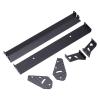 Aluminium Alloy Rear Wing Tail Spoiler Wing, RC Car Rear Wing, High Performance Double Layer Design with Adjustable Angle, 1/10 RC On Road Racing Drift Car Universal for HSP Kyosho view 4