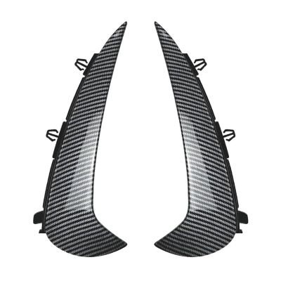 Ayerann 2 Pcs Car Rear Wind Knife Stickers Spoiler Compatible for GLC X254 AMG Line 2023+ Exterior Guard Decoration Trim Accessories(Carbon Fibre Look)