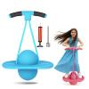 Balance Jumping Ball with Handle, High Bounce Jumper, Balance Coordination Bouncing Pop Balls, Jumping Balancing Ball to Coordination & Motor Skill Training (Light Blue) view 1