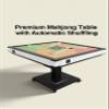 152 Mahjong Tiles Automatic Mahjong Table, Pre-Assembled, High-end Custom Fashion Tabletop for Mahjong Tables USB Charging Port, Noiseless Mat, Ultra Slim Design(New Year Gift) view 2