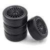 4PCS 1/10 RC Drift Tires 60mm Hard Tyre 1:10 RC Racing Car for Kyosho for Traxxas On Road Drifting Car Wheels confident view 3