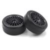 4PCS 1/10 RC Drift Tires 60mm Hard Tyre 1:10 RC Racing Car for Kyosho for Traxxas On Road Drifting Car Wheels confident view 4