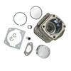 Piston 43mm 45mm 45.2mm Single and Double Cylinder for 4500 5200 5800 45cc 52cc 58cc Garden Tools Power Gas Chainsaw Compatible with(5200 45mm Double) view 1