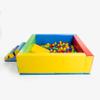 Montibloom Soft Foam Ball Pit for Kids  Modern Round Ball Pit for Toddlers (Colorful, 53 x 53 x 18 inches) view 3