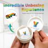 Gaynimals Articulated Rainbow Fox Fidget Toy  3D Printed Sensory Desk Pet  Stress Relief & Calming Tool for Adults & Teens  Bushy Tailed Pride Figure (1 Pack, Gift Boxed) view 4