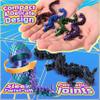 Cybermaker 24PCS 3D Printed Dragon Toys Eggs with Dragon Inside, Basket Stuffers for Boys & Girls, Easter Theme Party Favors, Easter Egg Hunt, Classroom Prize Supplies Gifts view 3