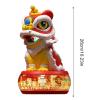 Electric Walking Toy, 26cm, Lion Dance Design, ABS Material, Musical Device, Light Up Feature, Learning Tool, Home, Studio, Workplace, Playroom, Utility view 2
