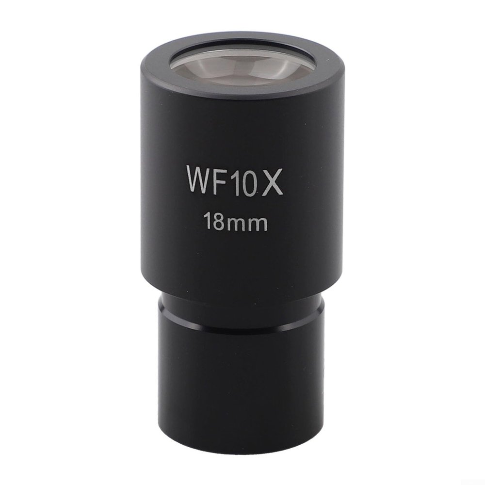 23.2mm Wide Angle Microscope Eyepiece with 5X to 25X Adjustable Magnification, Full Metal Body and Wide Field of View for Biological Microscopes(WF10X)