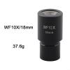 23.2mm Wide Angle Microscope Eyepiece with 5X to 25X Adjustable Magnification, Full Metal Body and Wide Field of View for Biological Microscopes(WF10X) view 2