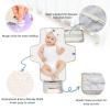 DUOBU Portable Diaper Changing Pad Foldable Baby Changing Mat with Built-in Pillow Waterproof Changing Pad for Newborn Girls Boys Cute Cats view 3