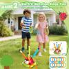 5 in 1 Musical Jump, Bean Bag Toss Ring Game, Baseball Toys and Stomping Launch Rocket Launcher for Kids Remote Control Indoor Outdoor Sports Toys for Kids Ages 4-8 3-5 Birthday Easter Gifts view 3