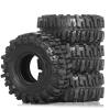 RC Toys For Trx4m For Scx24 AX24 1/18 1/24 4pcs 55mm 1.0" Soft Rubber Mud Tires RC Crawler Car Upgrade Wheel Accessories view 4