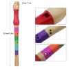 CHICIRIS Wooden Flute, Educational Musical Kids Toy with Smooth Surface, Attractive Patterns, 4 Colors, Easy to Carry, for Early Music Education, Great Gift (Multi Color) view 4