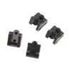 4Pcs RC Link Mount Set, Brass Stable Rustproof Upgrade Parts for Axial SCX10 II AR44 Axles 1/10 Black, Made of Premium Brass Material, Rust, wear, Sturdy, Stable and Reliable, view 2