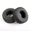 4PCS 115MM 2.2 Rubber Big Tires Wheel Tyres 1/10 RC Crawler Car for Axial for Wraith SCX10 confident view 2