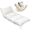 BlueWood Cushion for Climbing Arch, Montessori Philosophy Soft and Non-Slip Pillow for Kids, Pikler Cushion for Reading, Playing, Games, Parties (White) view 1
