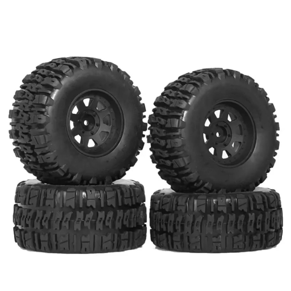 RC Toys Models For Fs Dhk For Remo Hq727 1/10 Rc Car Upgrade Parts Accessories 4pcs 55/115 48/112 Tire Tyre 12mm Wheel Hex