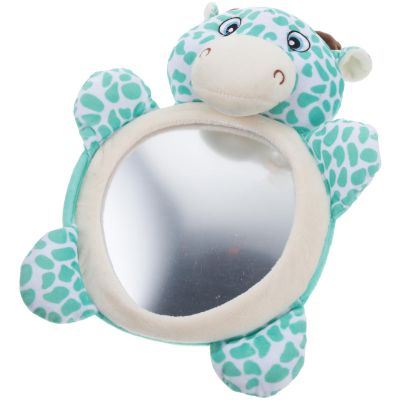 HYTROVE Observation Mirror for Safety with Green Animal Pattern for Vehicle Back Seat Monitoring