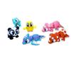 3D-Printed Desktop Stress Relief Toy, Cute Animal Figures, Colorful Dinosaur Panda Bird Collection, 6 Piece Set view 2