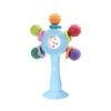 Baby Teether Toys for Babies 0 3 6 9 12 18 Months,Baby Rattle Toys,Baby Sensory Toy for 0-6 6-12 Months, Montessori Early Education,Manhattan Ball,Grasp Training Toy,Suction Cup Toys(Blue) view 1