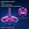 Hautech Electric Spinning Top for Adults 6+ Hour Spin, LED Light Show, Glass Base, Desktop Toy for Focus & Stress Relief (Exploration Purple) view 4
