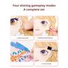 Princess Art Craft Kits, Princess Book Makeup Craft Kits, Educational Paper Doll Makeup Set for Girls Festivals Parties Traveling view 4