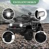 12V Ride on Toys, Electric Car with Remote Control,Ride on Car w/ 4-Wheeler Suspension, 3 Speeds, Led Lights, Bluetooth Music Player, Black view 3