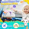 CHESLICR 10Pcs Magnetic Travel Toys for Toddlers Kids Airplane Car Road Trip Activities Travel Essential for Kid Sensory Fidget Toys Magnet Bunny People Gifts Toys for Boy Girls 3 4 5 6 7 8 Year Old view 4