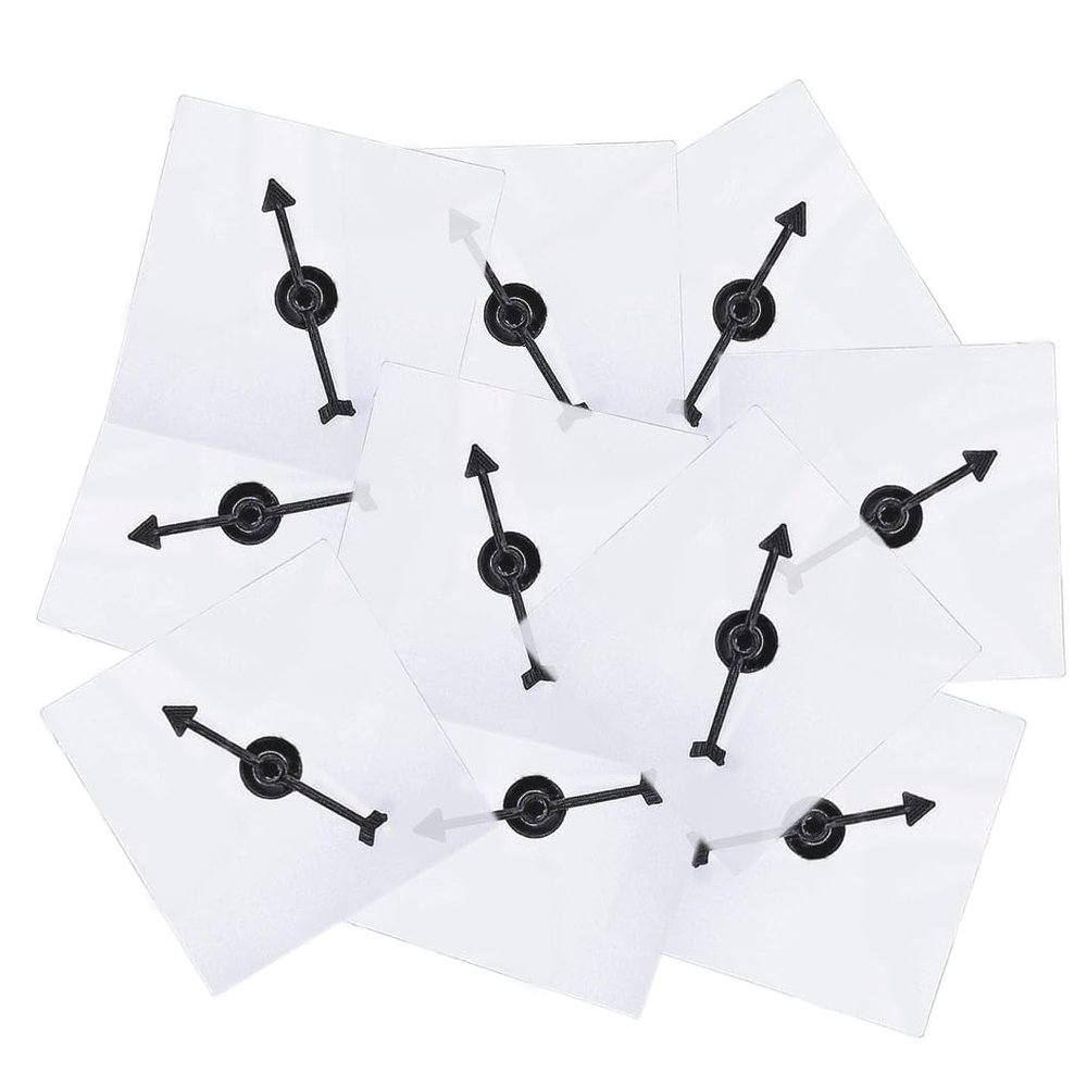 10PCS Transparent Spinners Spinner Game for Classroom Clear Spinners Dry Erase Math Game