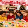 50 Pcs Mini 3D Printed Animal Figurines Set, Random Cute Articulated Animals, Flexible Fidget Toys Bulk, Desk Pets, Party Favors, Classroom Rewards view 4