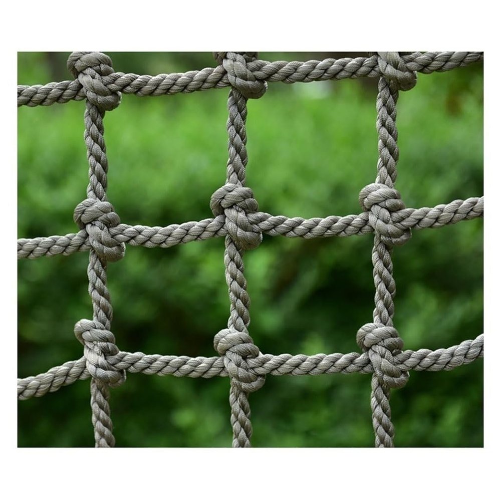 Heavy Duty Cargo Climbing Net for Kids - Outdoor Treehouse & Playground Safety Net, 1x3.0m (3.3x9.8ft), Durable Nylon for Truck & Trailer Use, Climbing Netting for Child Safety